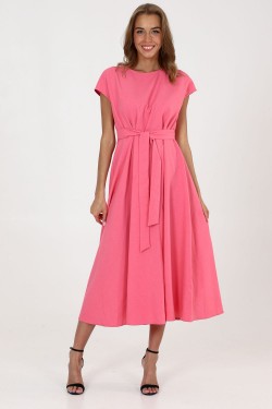 Платье П028 - розовый (Нл)