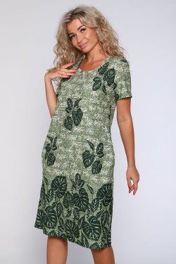 Платье 59127 - зеленый (Нл)