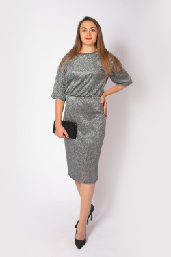 Платье женское 865 - серый (Нл)