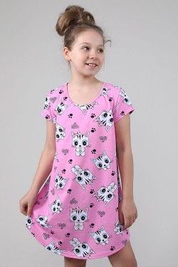 Сорочка детская 22081 - розовый (Нл)
